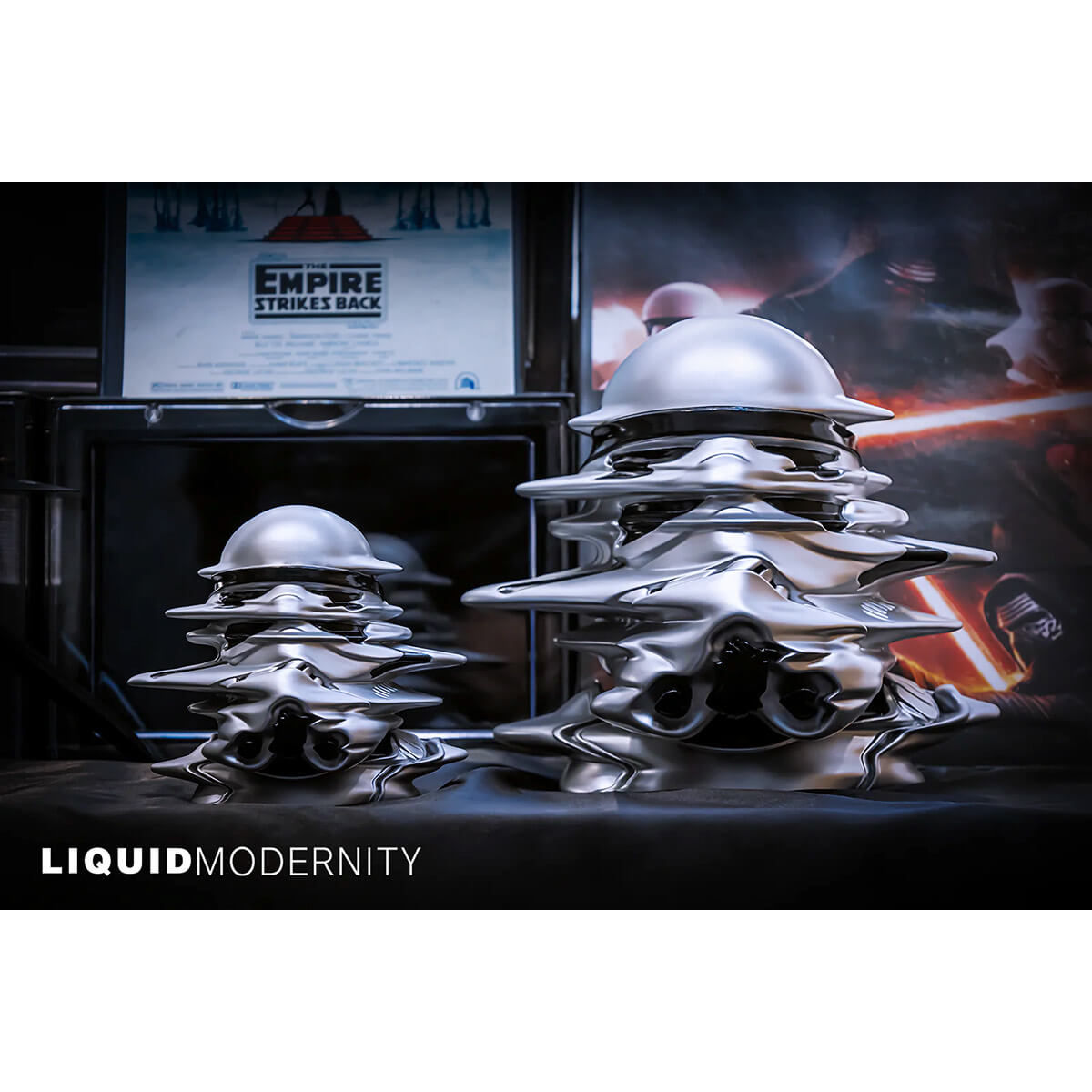 Liquid Modernity Soldier Silver Plus Size