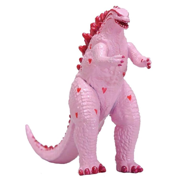 Little Hearts Godzilla by Heartbat Studio