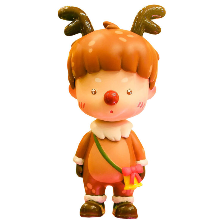 Little James Reindeer Boy by Jemusu Studio