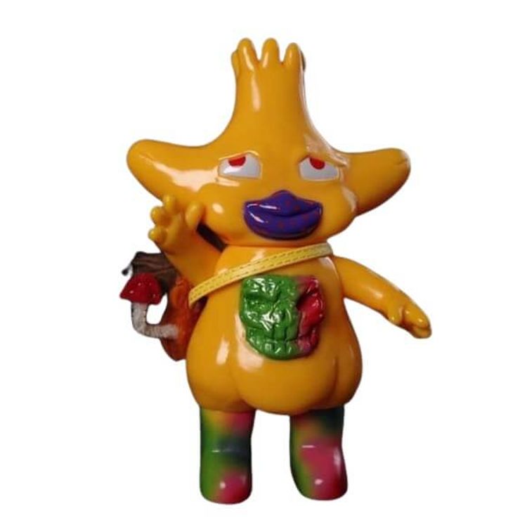 Little Yellow Shrimp by Devil Vinyl Toys