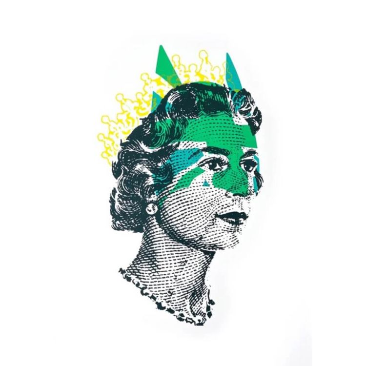 Lizzie Green Flag - B2 by Heath Kane