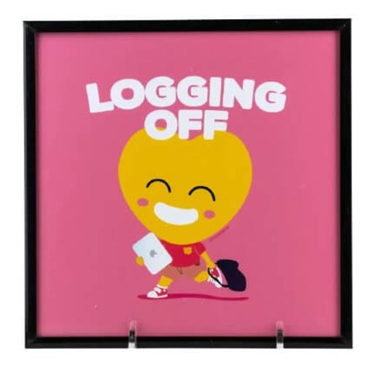 Logging Off Print by I'm in my feelings