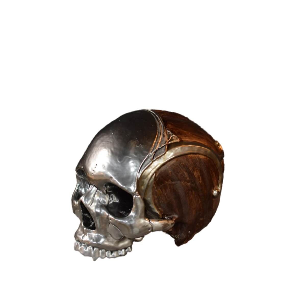 Loki skull - Smoke & Wood [EXPERIMENTAL PAINT]