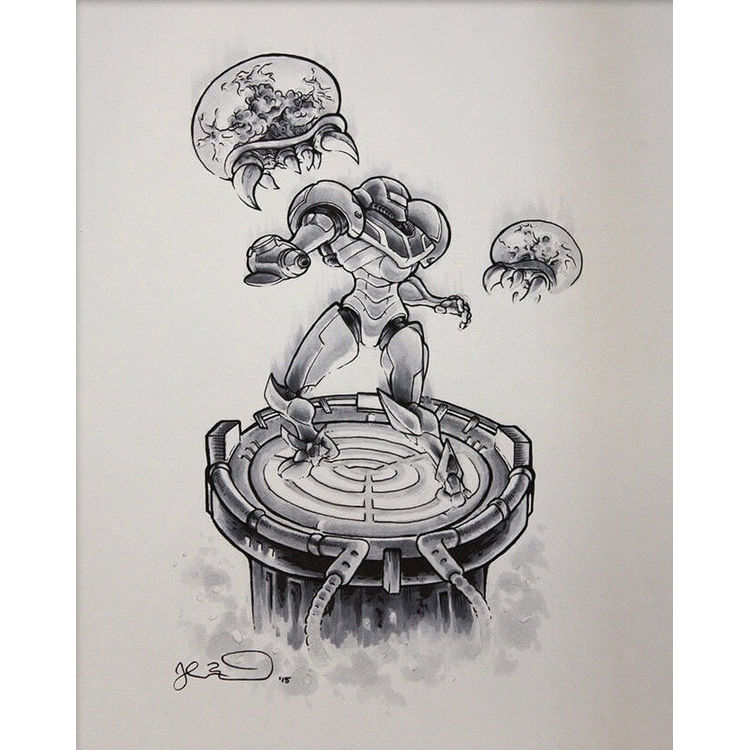 Lookout Samus! by Joshua Budich