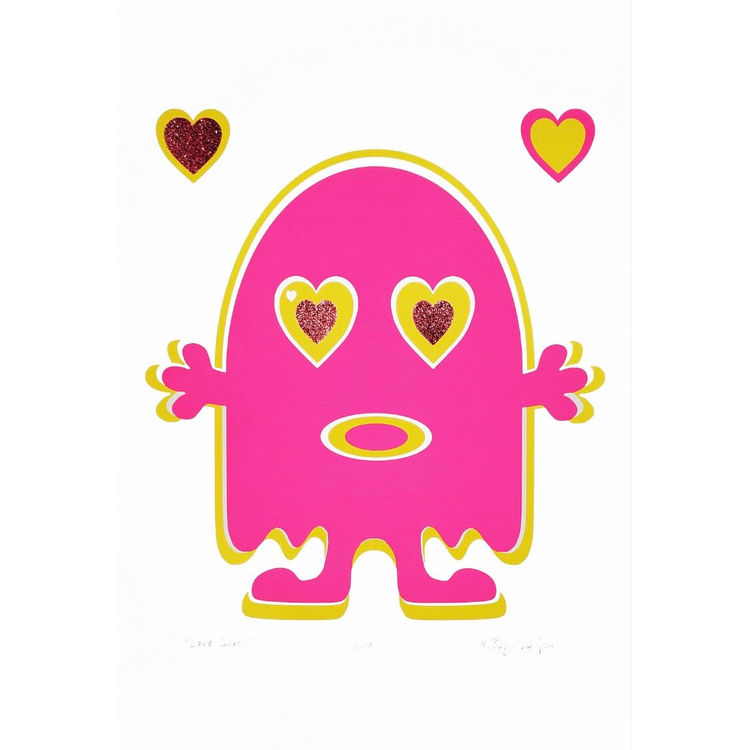 Love Ghost (Pink) by Richard Boyd-Dunlop