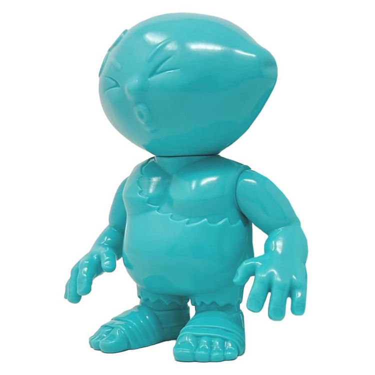 Low Flyer Sour Lemon Classic Toycon Teal by Anti-Social Sofubi