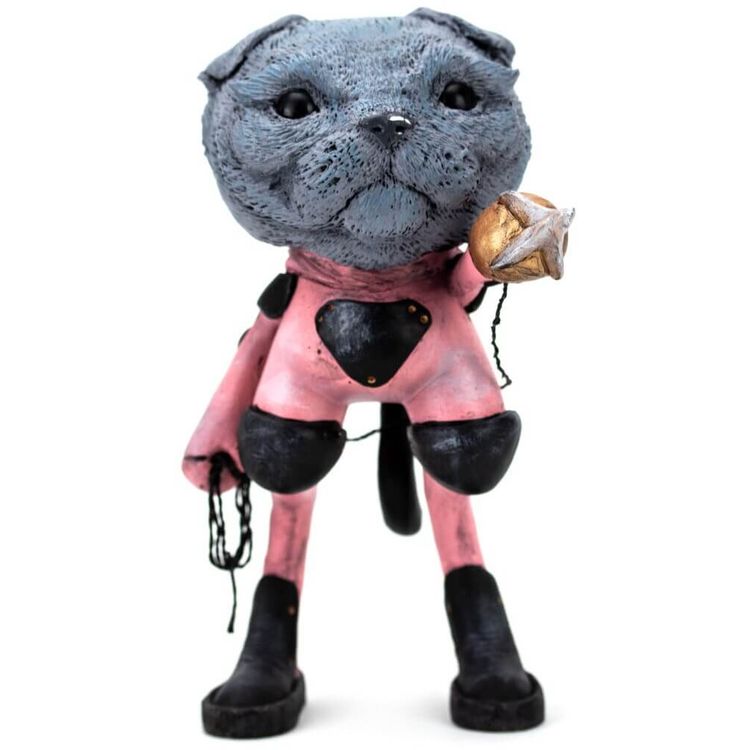 Lt. Scottie (Scottish Fold) by Vanessa Di Tullio