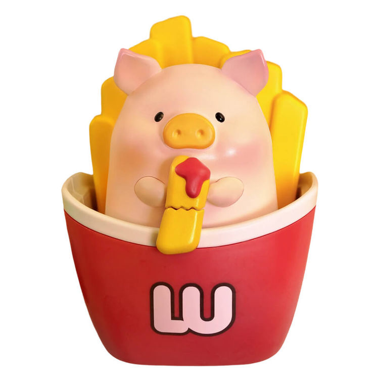 LuLu the Piggy Burger Express Fries by Cici's Story