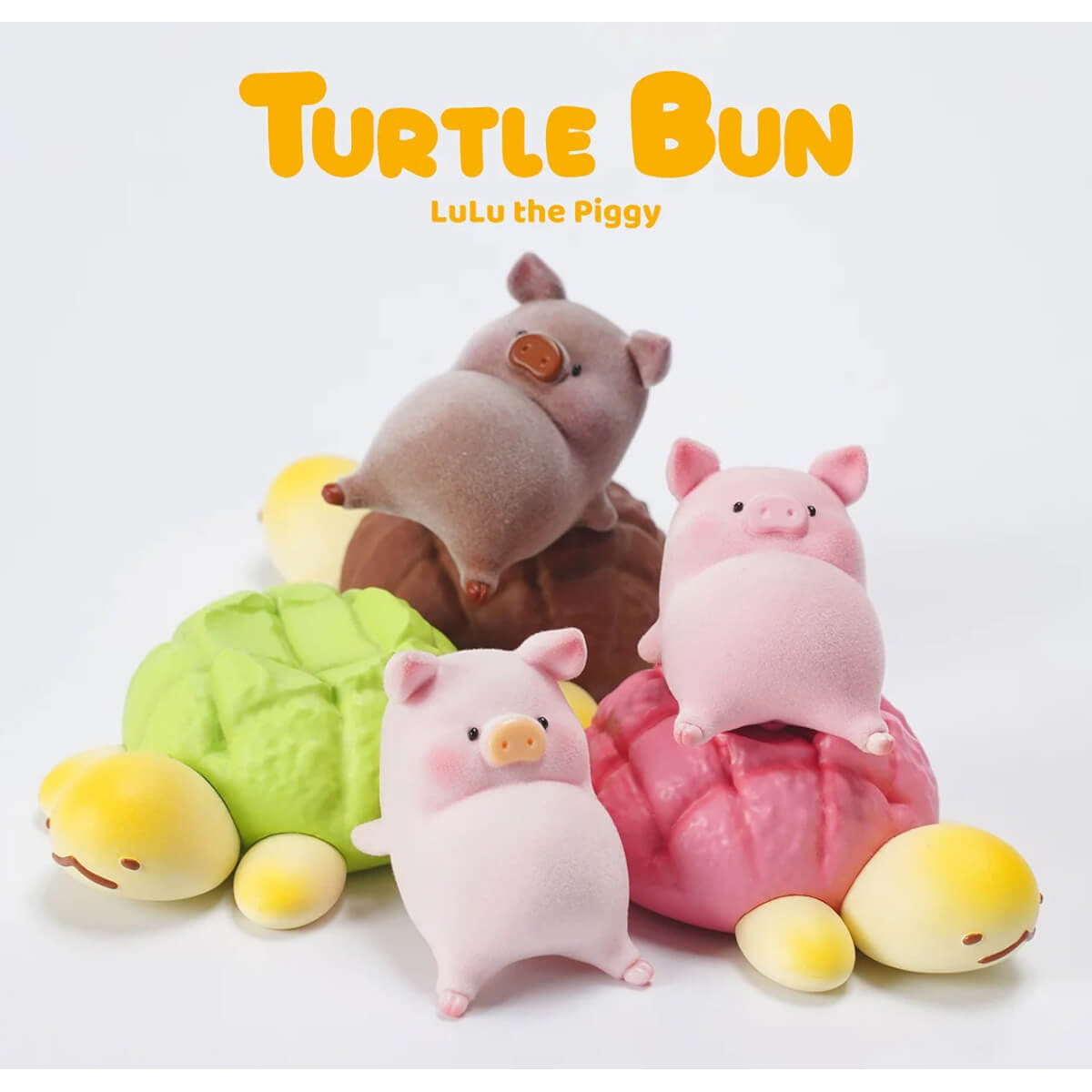 LuLu the Piggy Turtle Bun Green