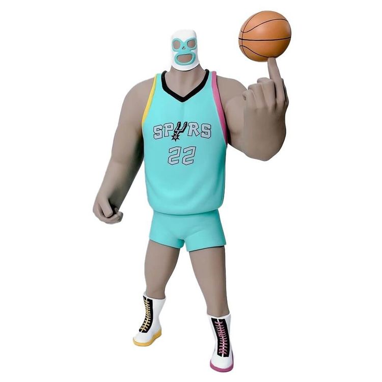 Lucha San Antonio Spurs by Rodrigo Roji