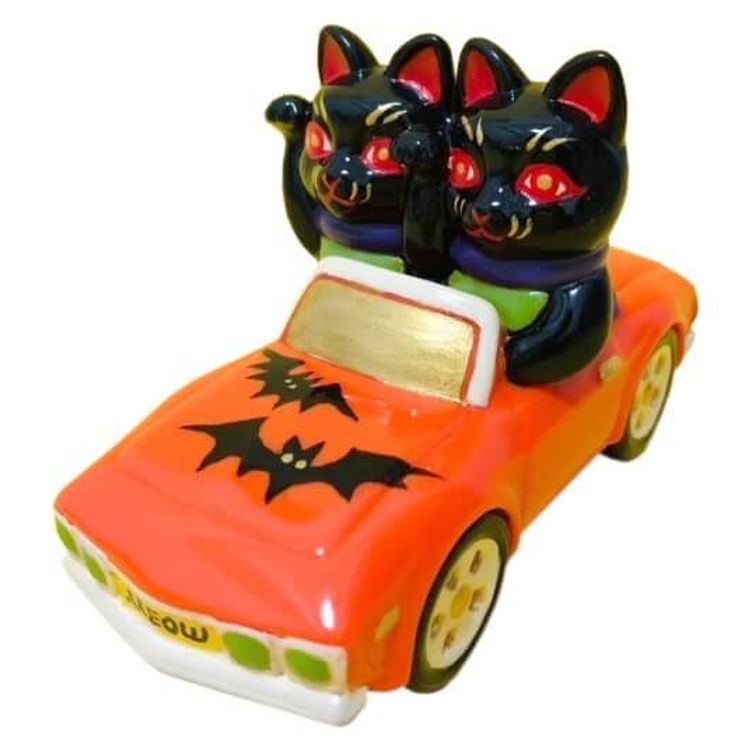 Lucky Meow Meow Car Halloween by Genkosha