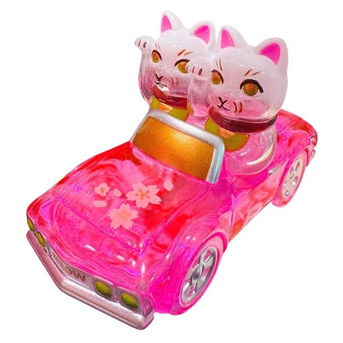 Lucky Meow Meow Car Sakura