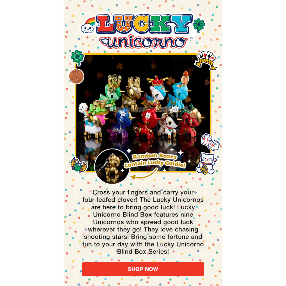 Lucky  Scarab Unicorno