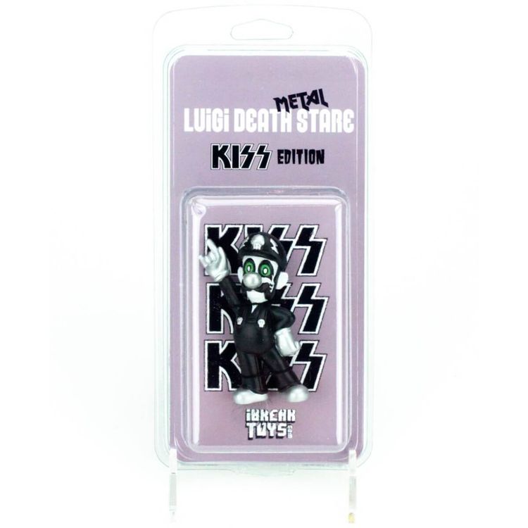 Luigi Death Metal Stare Kiss Edition  by iBreakToys (Lisa Rae Hansen)
