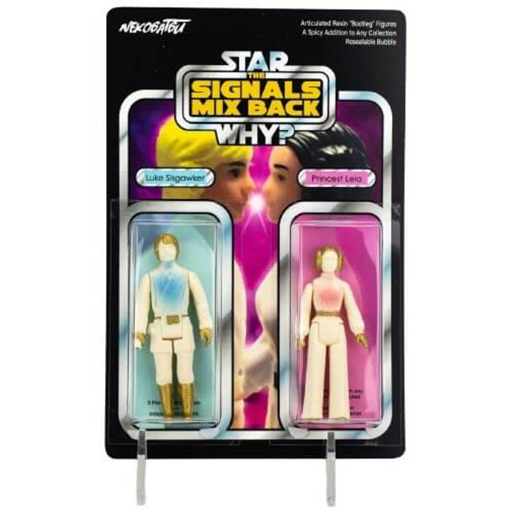 Luke Sisgawker and Princest Leia by Nekosatsu Toys