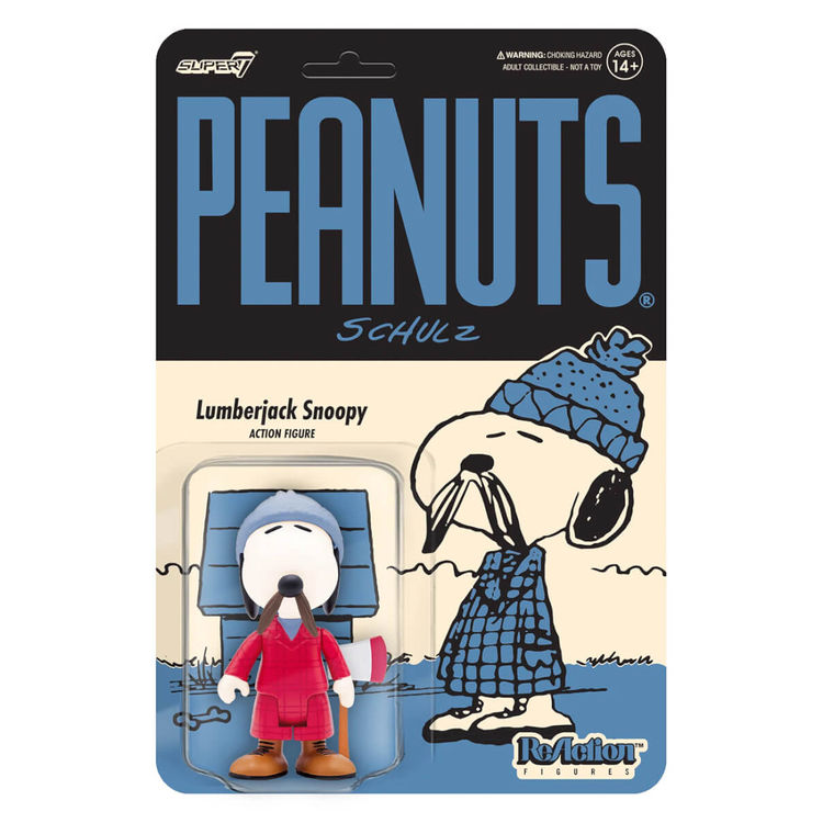 Lumberjack Snoopy Red Wave 5 by Charles M. Schulz