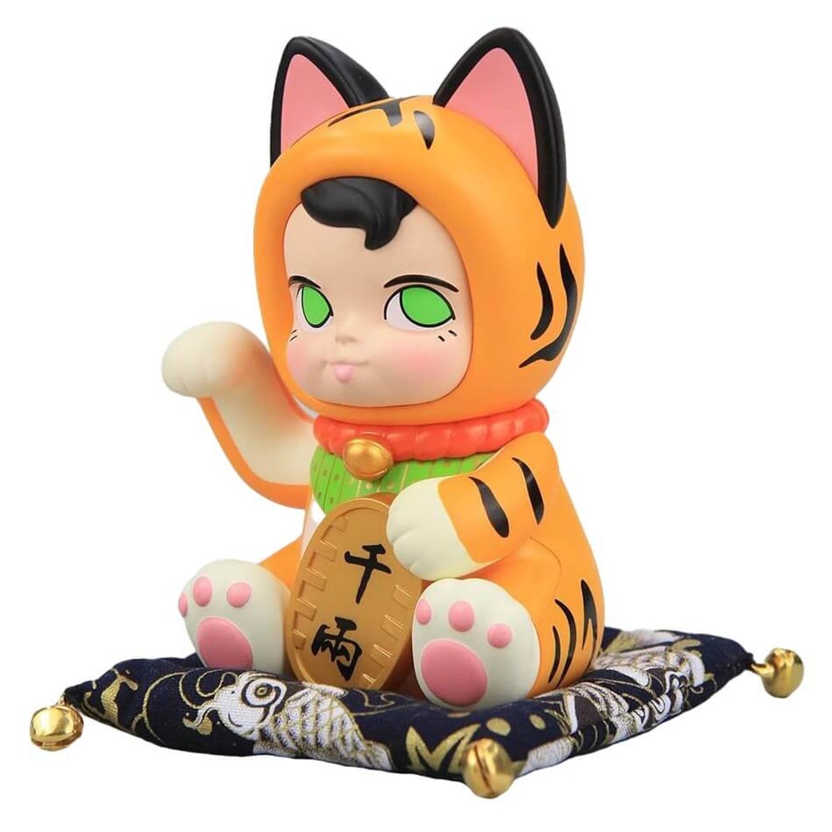M-Size Sam Sam Lucky Cat Orange