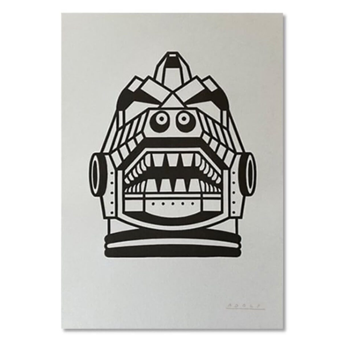 MECHA ROBOTO (A3 size)
