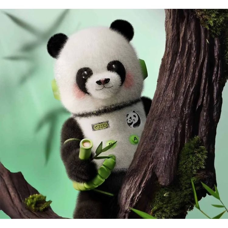 MEGA SPACE MOLLY 400% PANDA by Kenny Wong