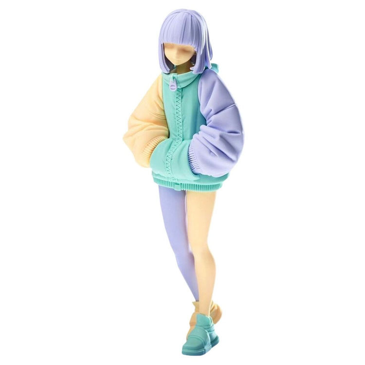 MOVE Pastel Green Series (Purple Hair) by emDASH (Shuji Kida)