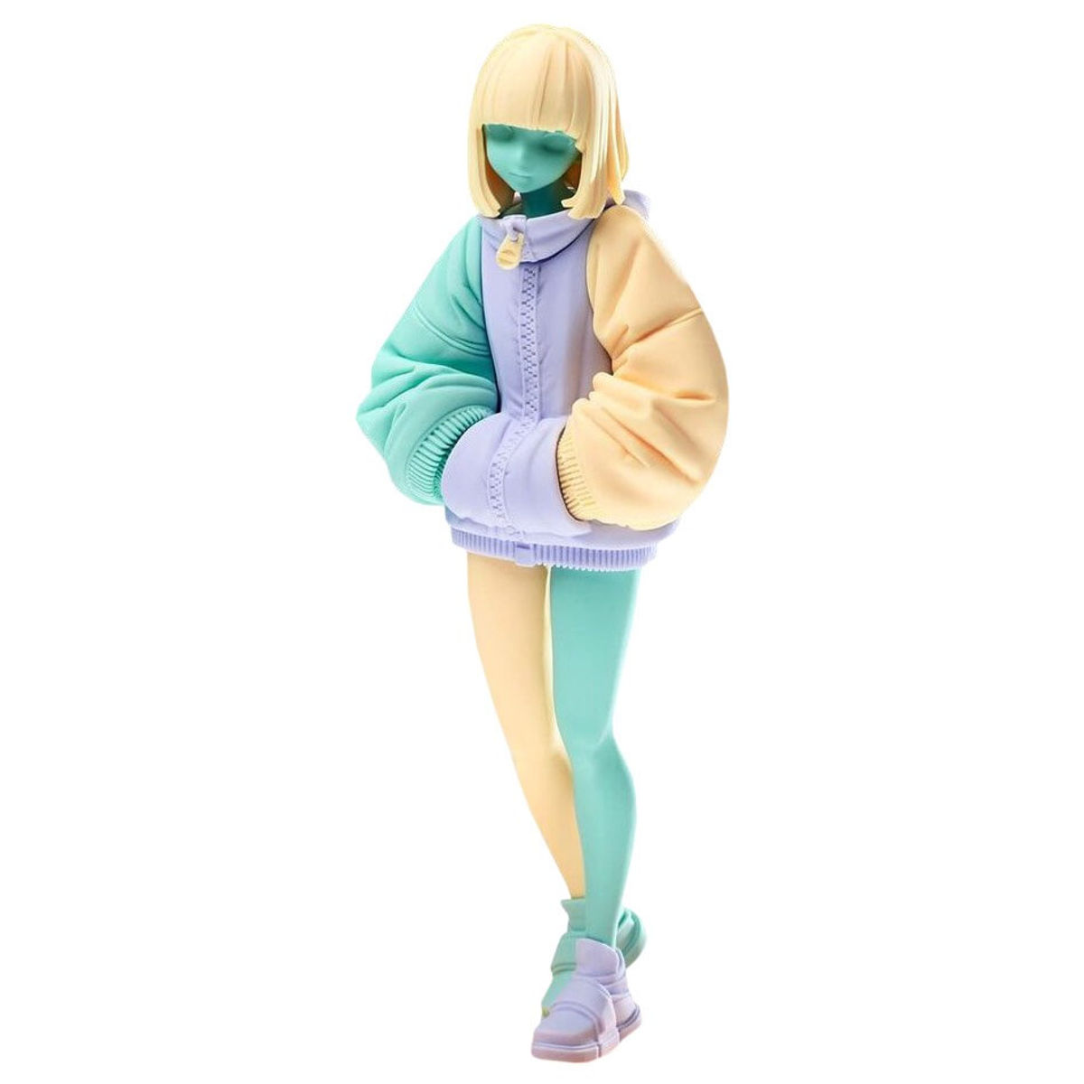 MOVE Pastel Green Series (Yellow Hair)