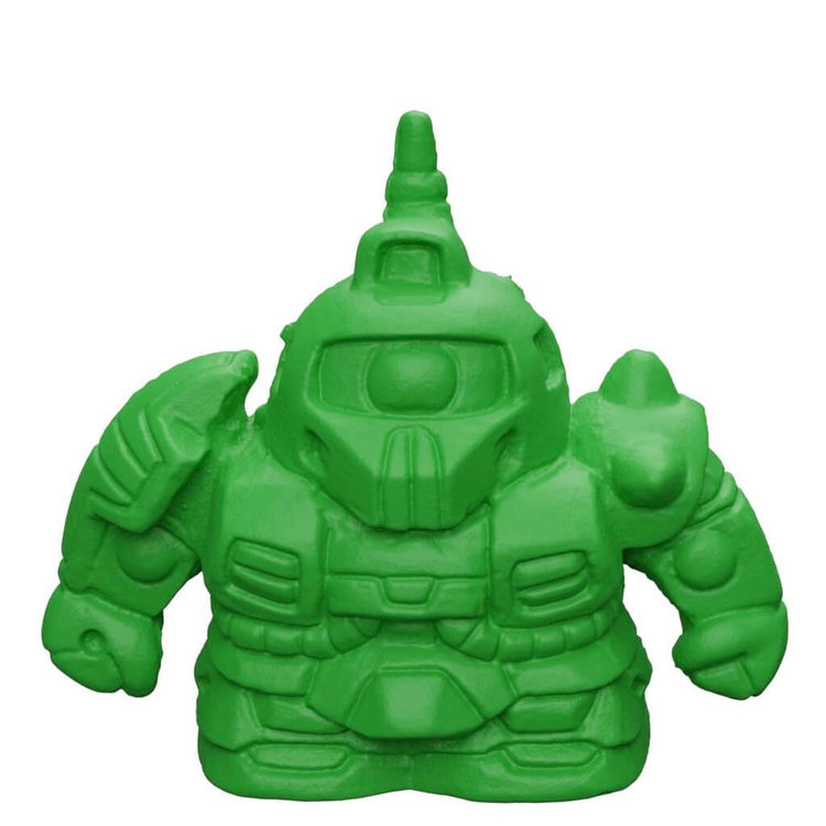 MS Zaku II Keshi Green by Yoshiyuki Tomino