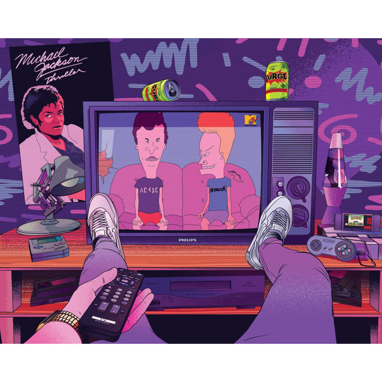 MTV in the 90s by Musketon