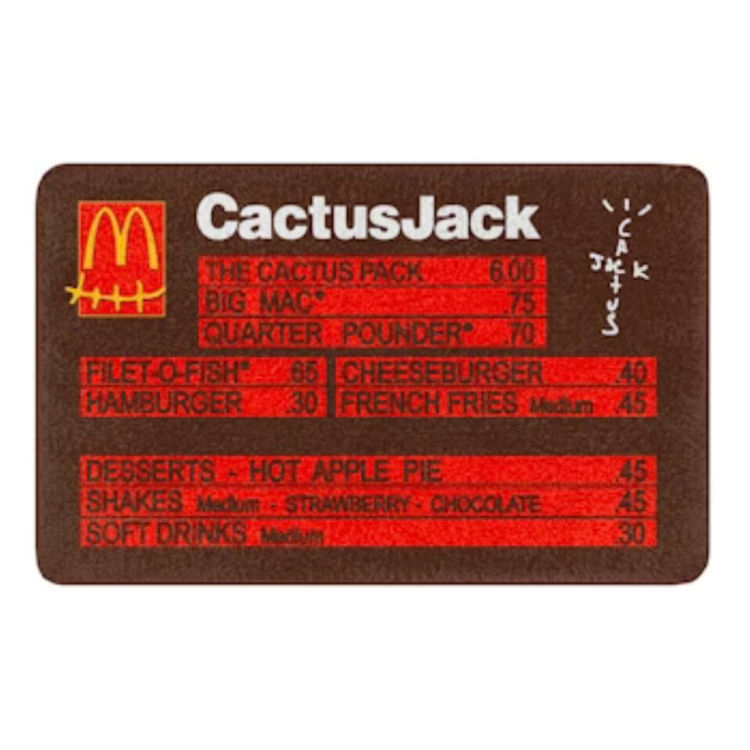 Maccas Menu Rug by McDonald's