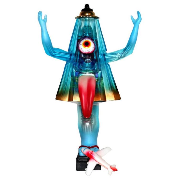 Machine Obake Kasa Clear Blue by Mandarake