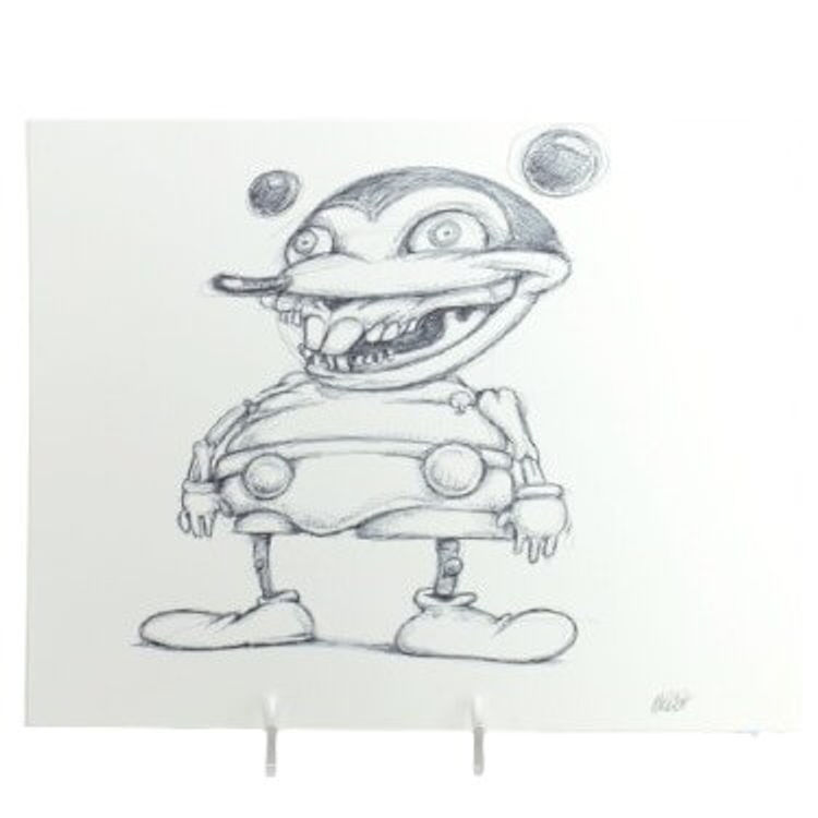 Mad Mickey Grin by Ron English