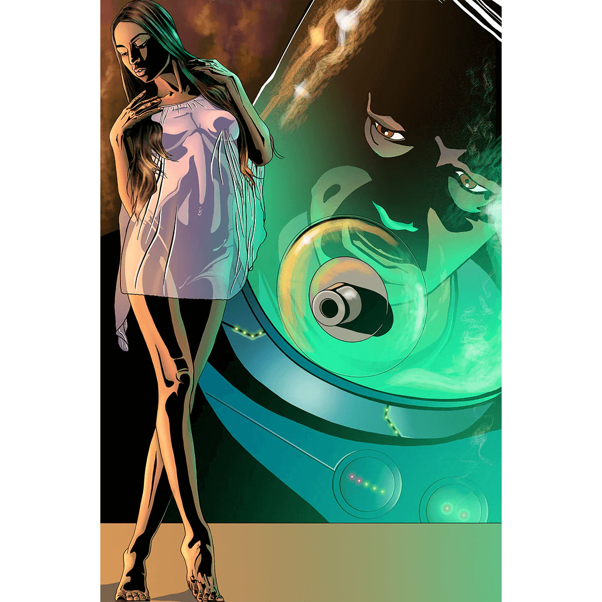 Mad Scientist Showing Off