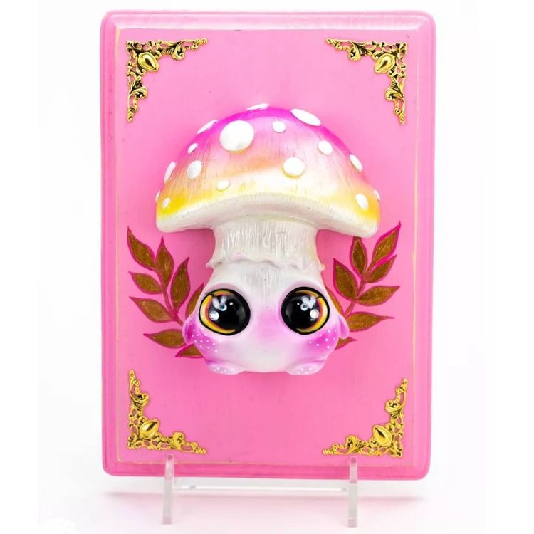 Magic Mushroom Friend by Stitch of Whimsy