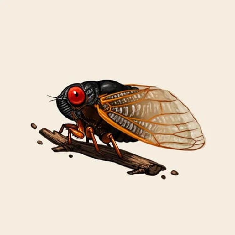 Magicicada by Mike Mitchell