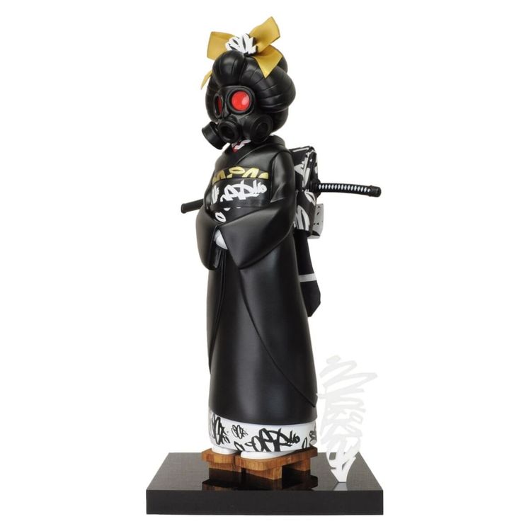 Maiko Gas (Masked) Tagged Three - Black Gold by 2PetalRose