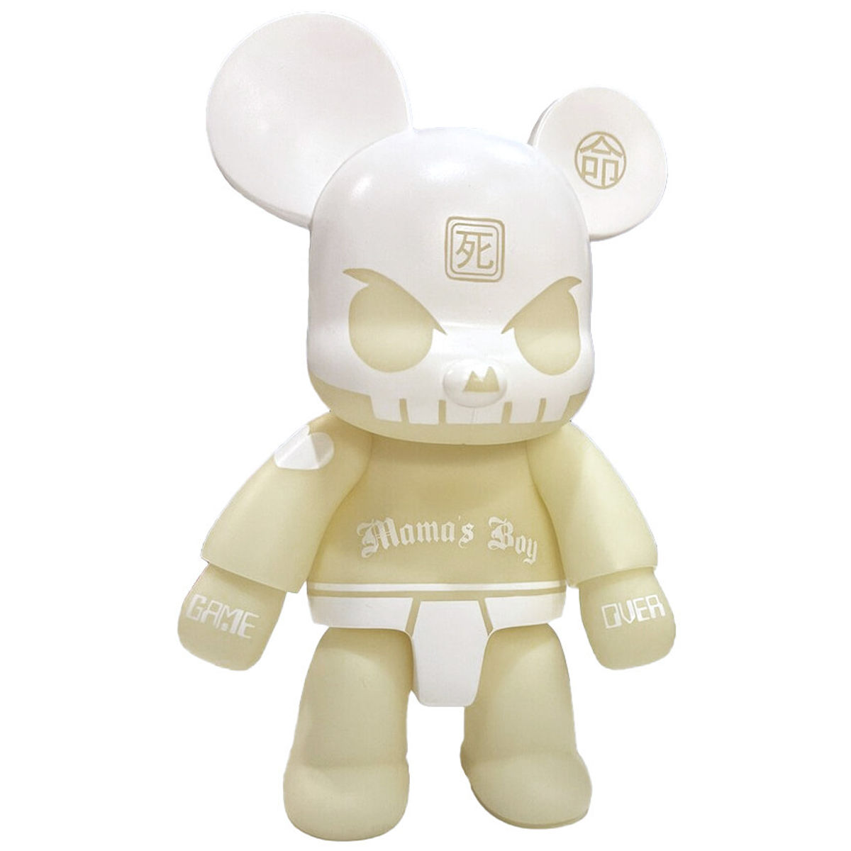 Mama's Boy Bear Qee - GID Green