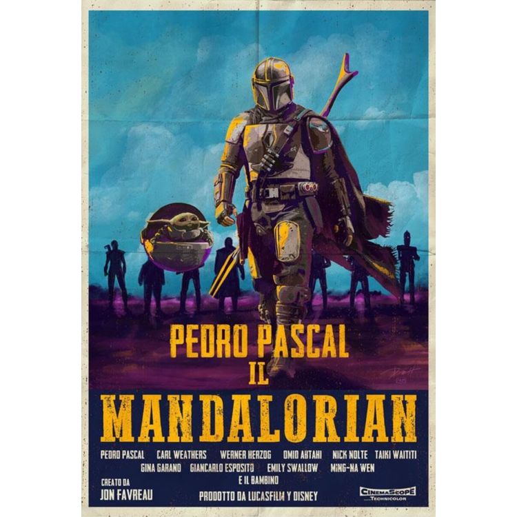 Mandalorian Vintage Movie by Adventures of the 19XX
