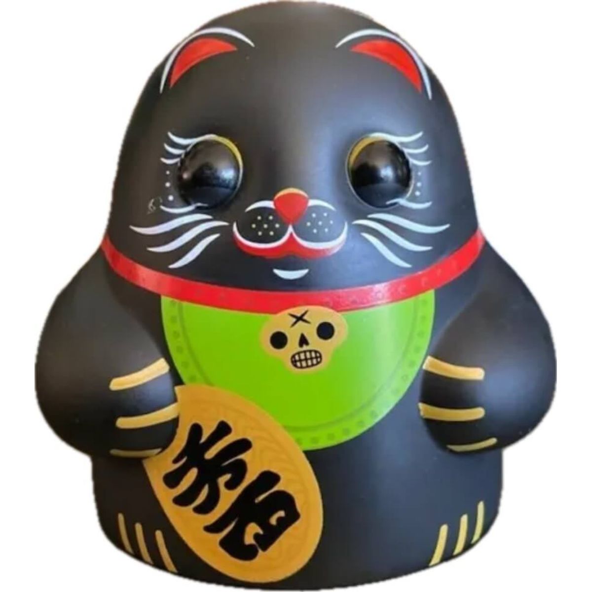 Maneki Neko Red Tiny Ghost