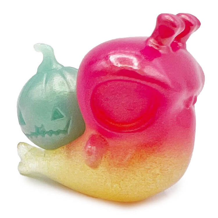 Mango Sparkle Pumpkin Shnail by Ghost Fox Toys