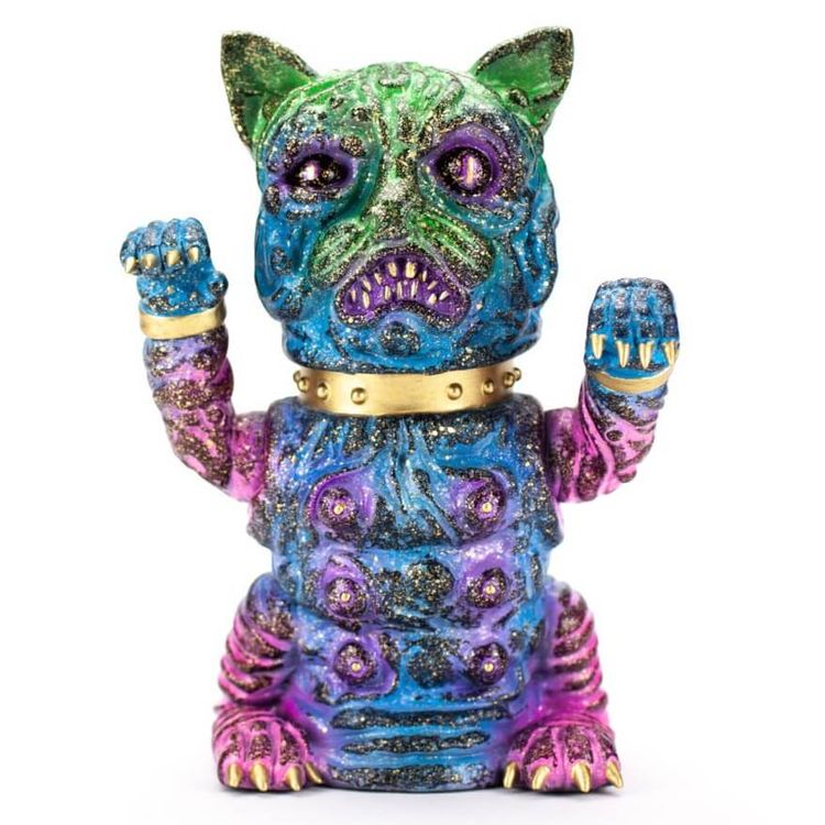 Manky Neko (Green) by Wonder Goblin