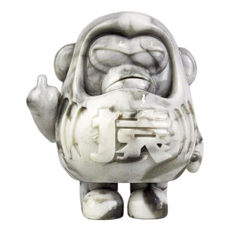 Marble Grunky Darum Middle Finger by Labmonkeys (Lee Aller)
