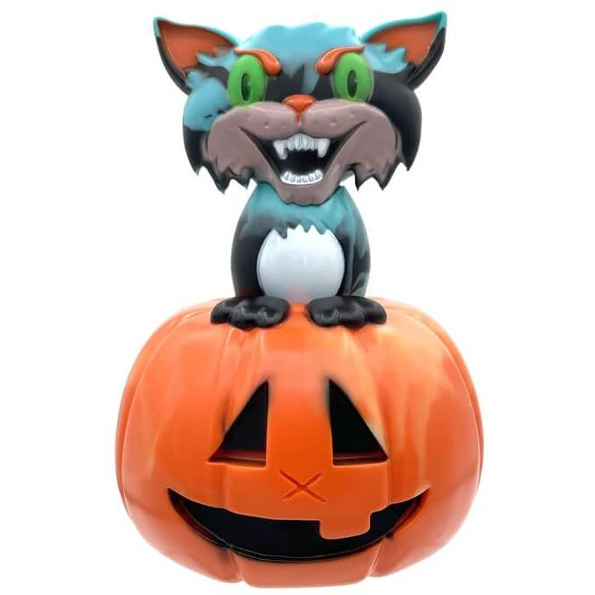 Marbled Halloween Cat