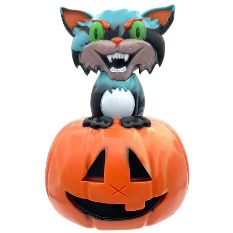 Marbled Halloween Cat by Bleeding Edges (Jeff DeSantis)