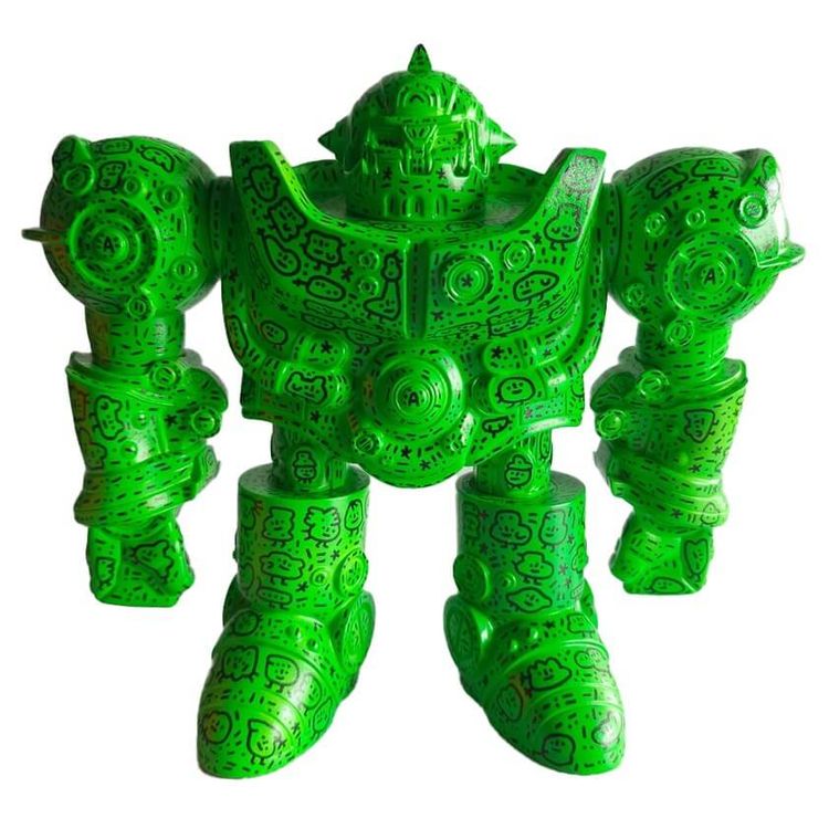 Mark II Akinori Green (Black Marker) by Akinori Oishi