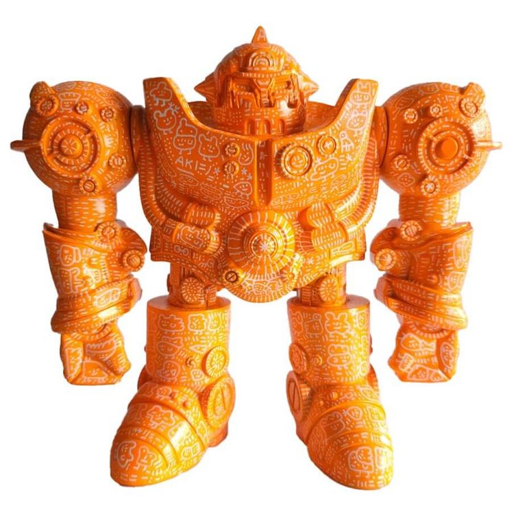 Mark II Akinori Orange (White Marker) by Akinori Oishi