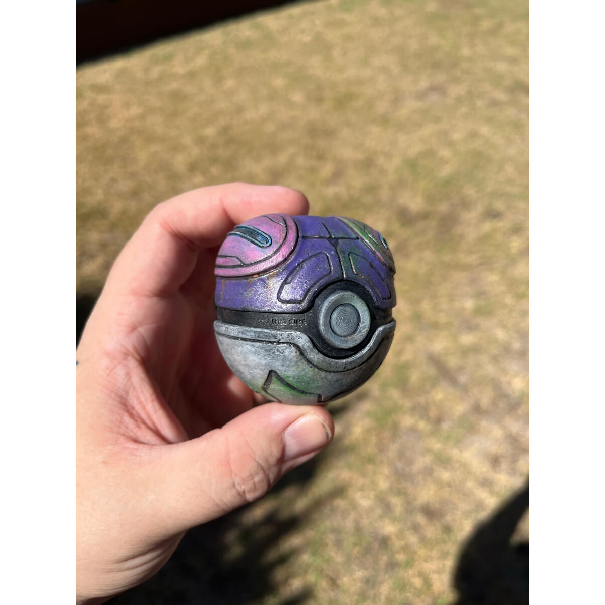 Master Ball - cyberpunk realistic Pokeball 