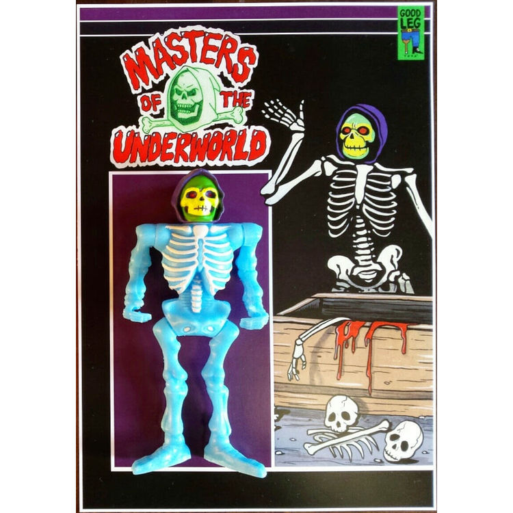 Masters of the Underworld #1 (Carded) - Skull Blue by Steve Seeley