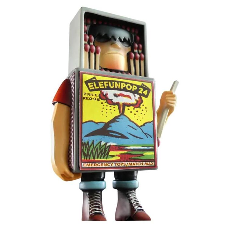 Match Max Elefunpop 24 Volcano by Emergency Toys