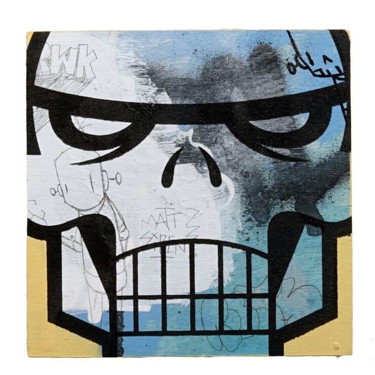 Matt Siren X ChrisRWK Skull 1 by Matt Siren