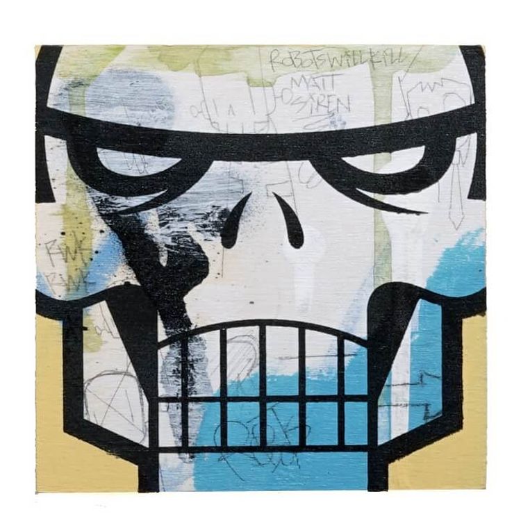 Matt Siren X ChrisRWK Skull 2 by Matt Siren