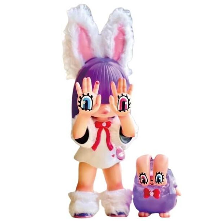 May and Rabbit Buddy by Lucky Day Craft